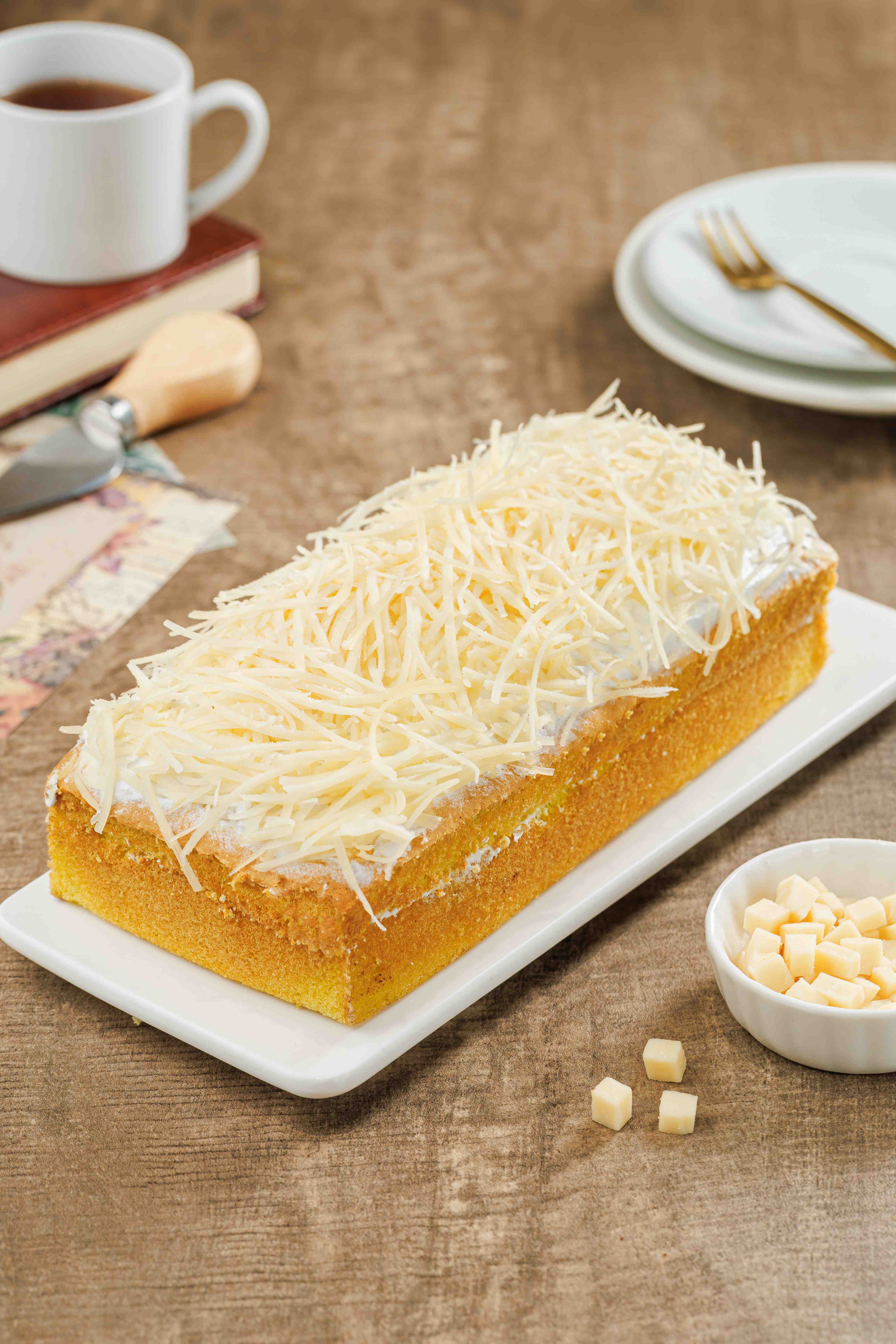 Bolu Pandan Keju (mini)